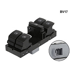 Διακόπτης ηλεκτρικών παραθύρων με κομψό σχεδιασμό χρώμιου για VW GOLF 5 6 Passat Jetta - BV17 - Sellzone.bg Διακόπτης ηλεκτρικών παραθύρων με κομψό σχεδιασμό χρώμιου για VW GOLF 5 6 Passat Jetta - BV17